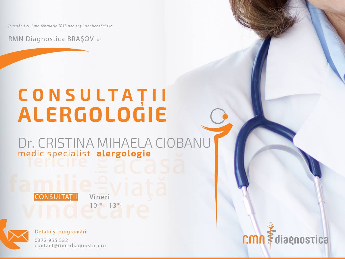 Cristina Mihaela Ciobanu medic alergologie