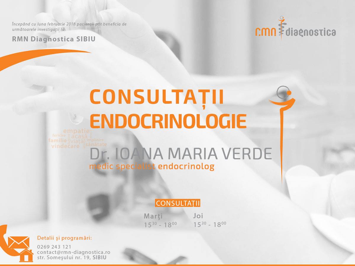 Ioana Verde - medic specialist ENDOCRINOLOG
