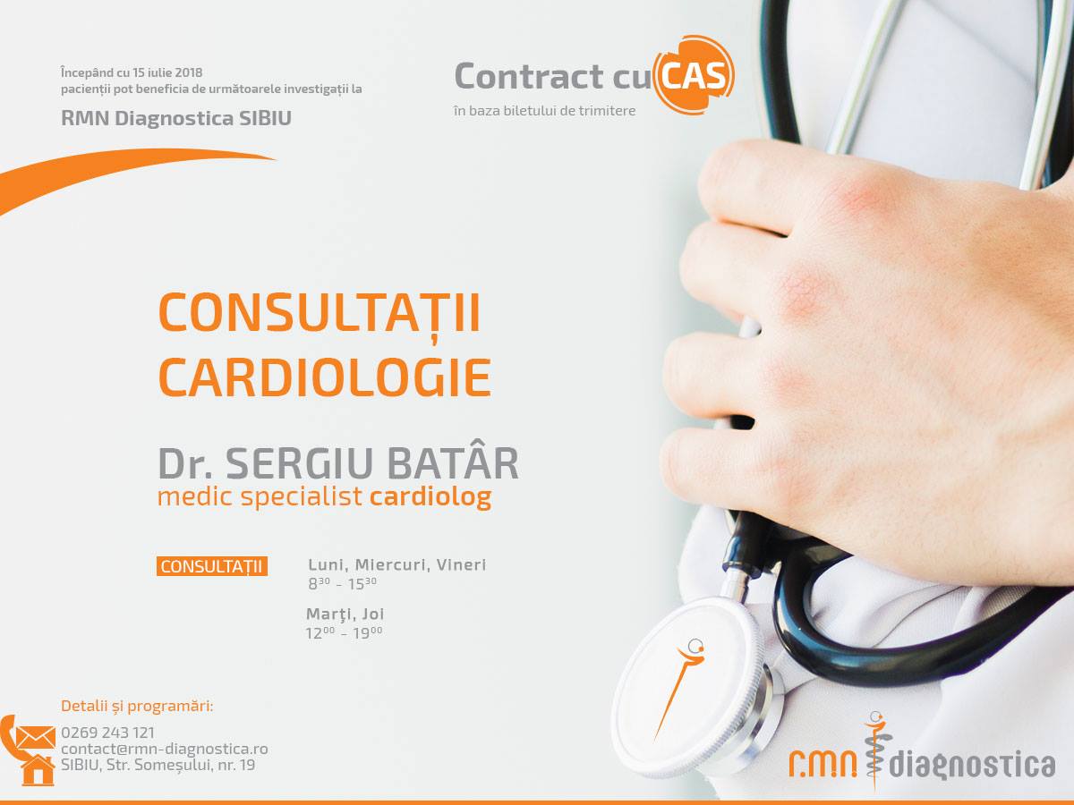 dr sergiu batar - medic specialist cardiolog