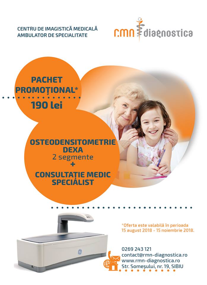 Osteodensitometria DEXA sibiu