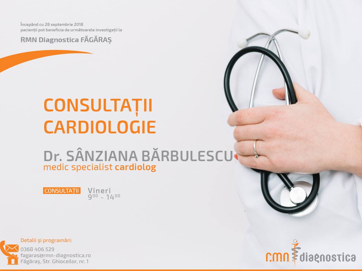 Consultații cardiologie Făgăraș