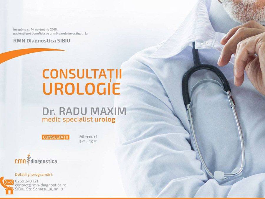 Dr. Radu Maxim - medic specialist urolog