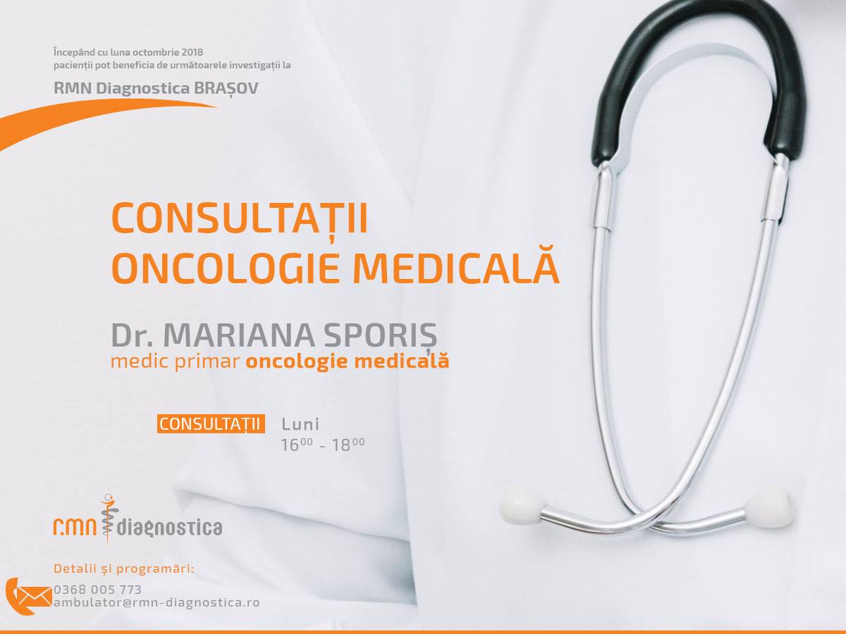 dr mariana sporiș - medic primar oncologie medicala