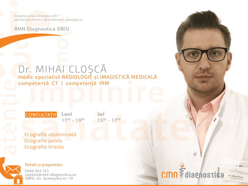 ecografie sibiu dr Mihai Closca
