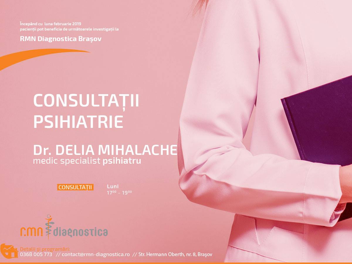 Dr. Delia Mihalache - medic specialist psihiatrie