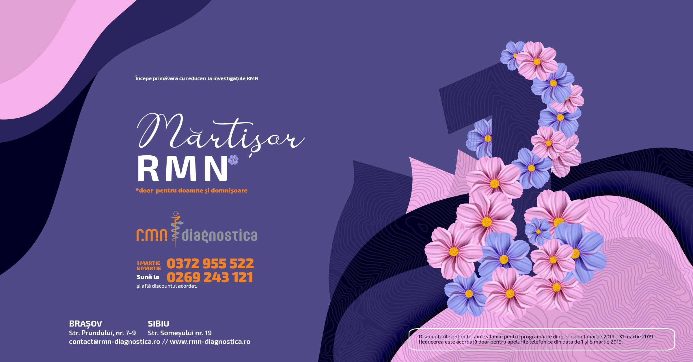 Martisor discount RMN Diagnostica BV si SB