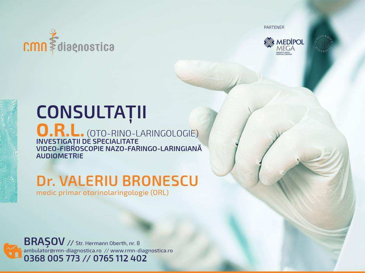 Dr. Valeriu Bronescu, medic primar ORL