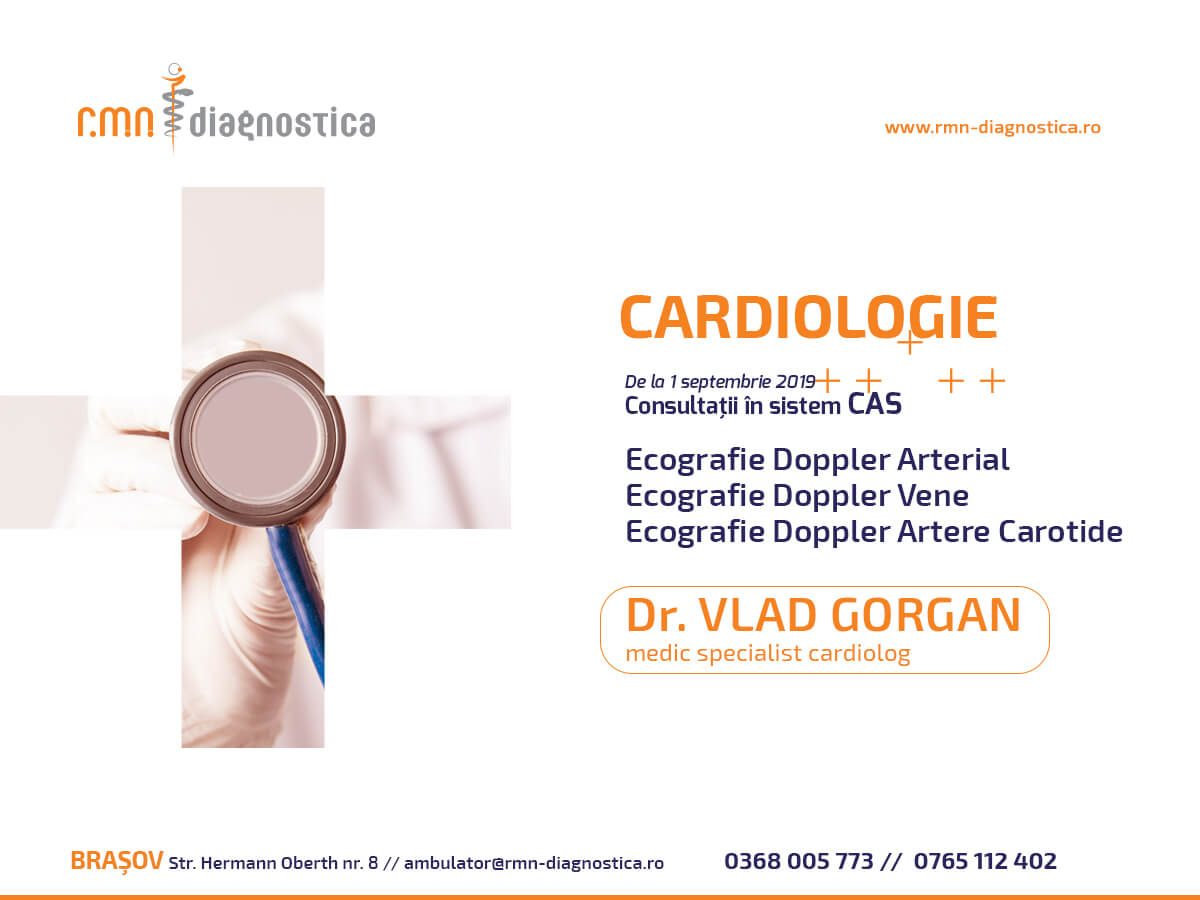 Consultatii cardiologie Brasov dr Vlad Gorgan