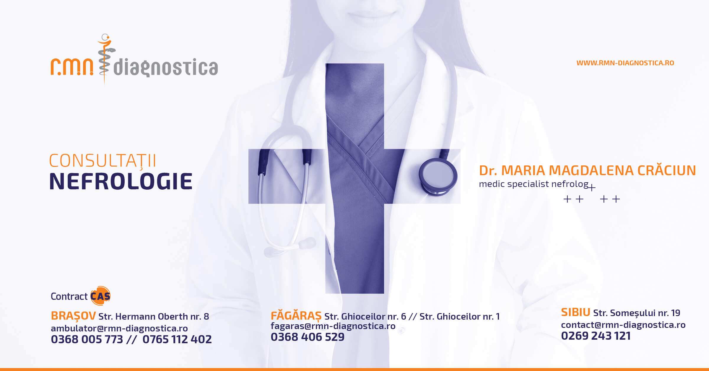 Consultatii nefrologie Magdalena Craciun RMN Diagnostica