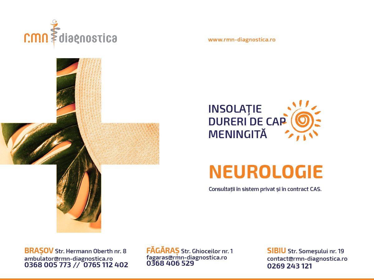 Consultatii neurologie RMN DIAGNOSTICA