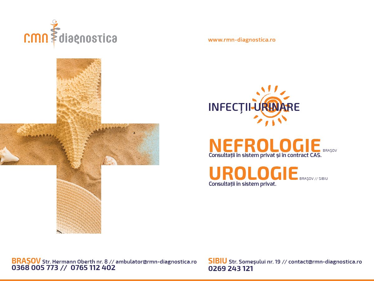 Consultatii urologie nefrologie Rmn diagnostica brasov si sibiu