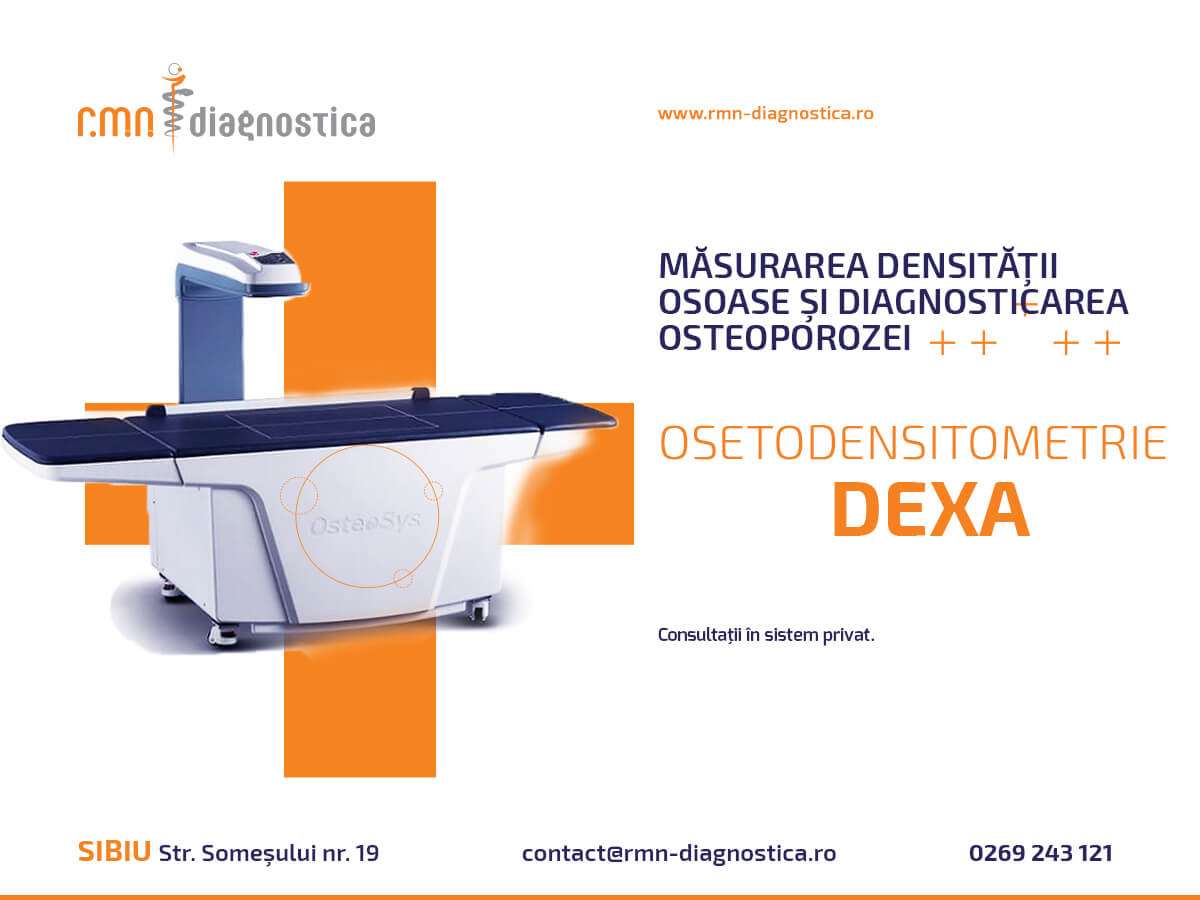 Consultatii DEXA la RMN Diagnostica Sibiu