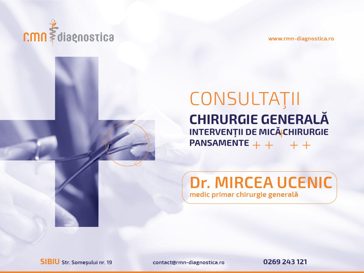 Mircea Ucenic - Abcesul poate fi incizat și drenat la RMN Diagnostica Sibiu