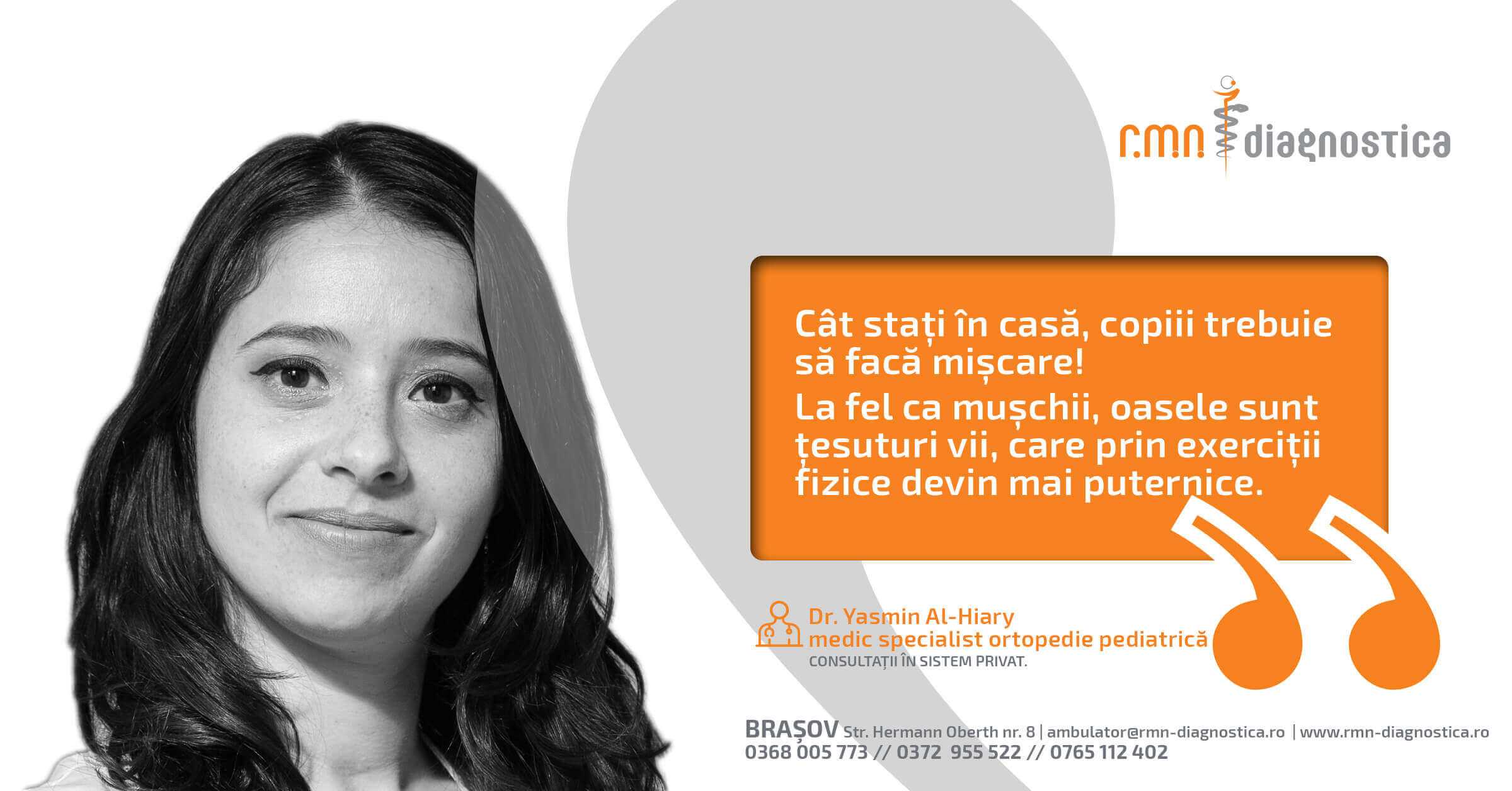 Dr. Yasmin Al-Hiary, medic specialist ortopedie pediatrică