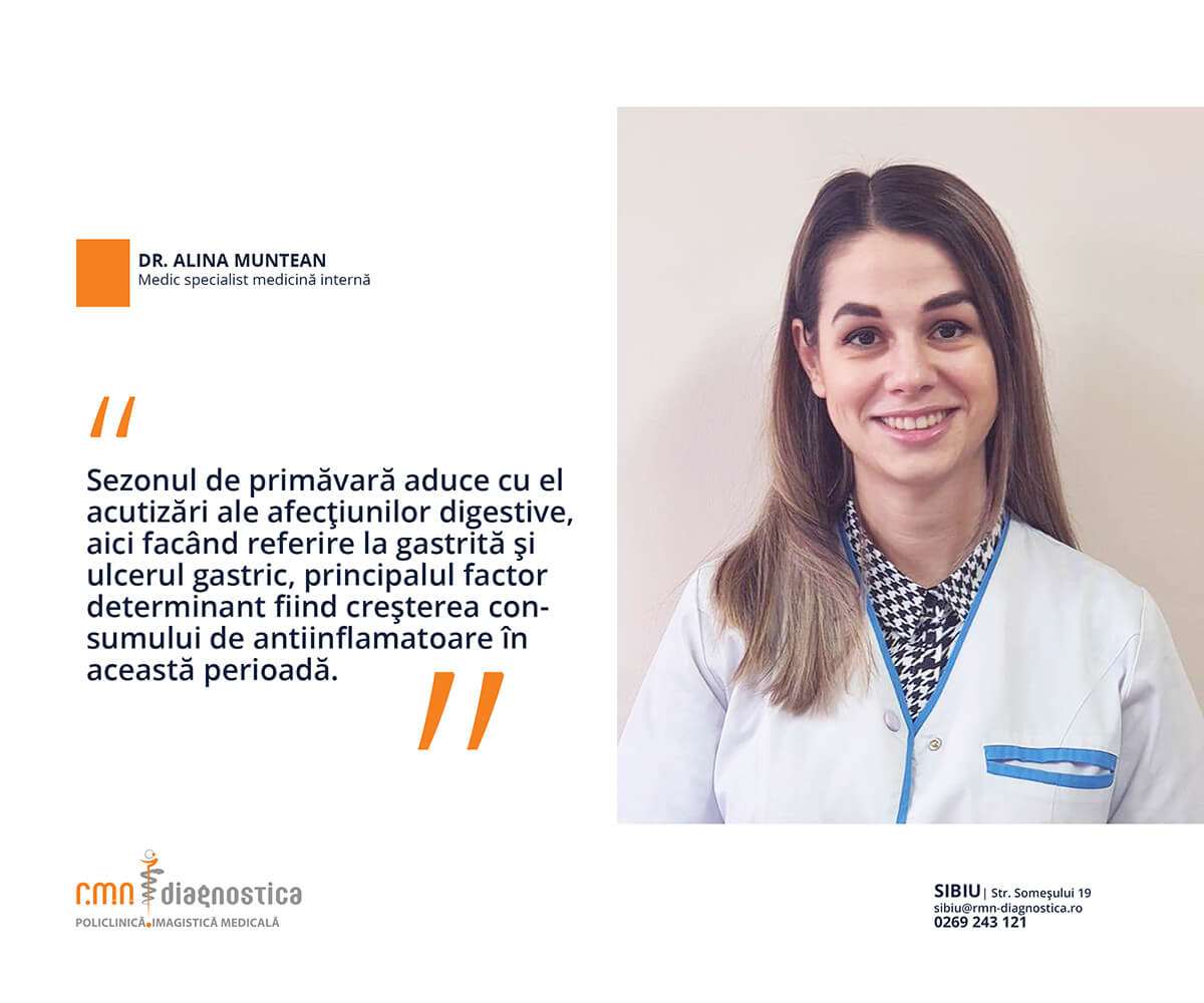 Interviu dr. Alina Muntean, medic specialist medicină internă RMN Diagnostica Sibiu