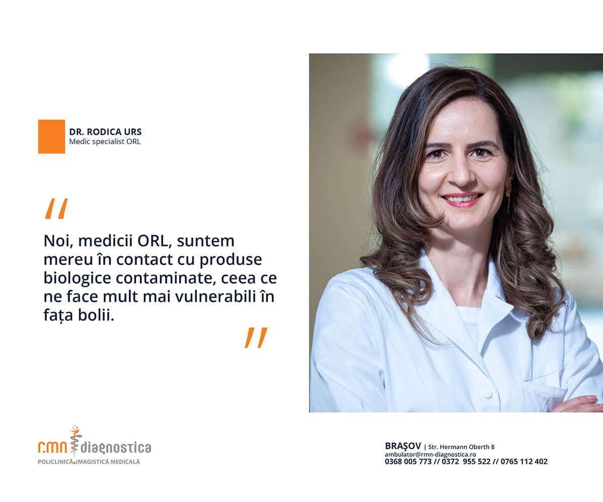 Interviu dr. Rodica Urs, medic specialist ORL RMN Diagnostica Brasov
