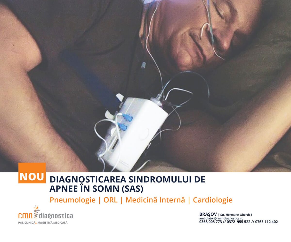 Servicii de poligrafie respiratorie la RMN Diagnostica Brașov