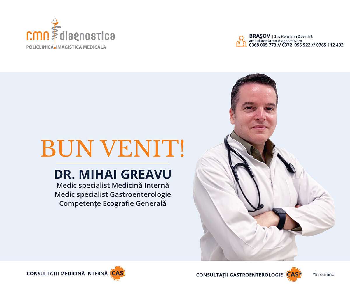 Mihai Greavu bun venit RMN Diagnostica