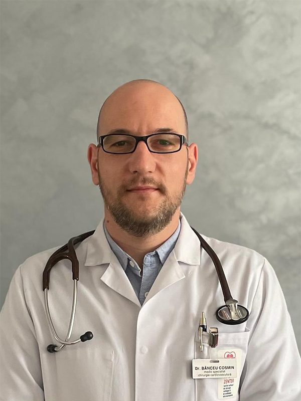 dr. Bănceu Cosmin, medic specialist chirurgie cardiovasculară Sibiu