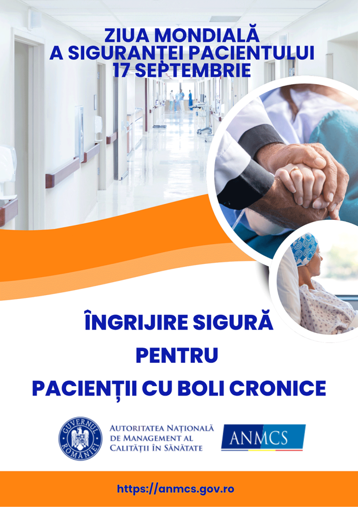 17 septembrie – Ziua Mondiala a Sigurantei Pacientului